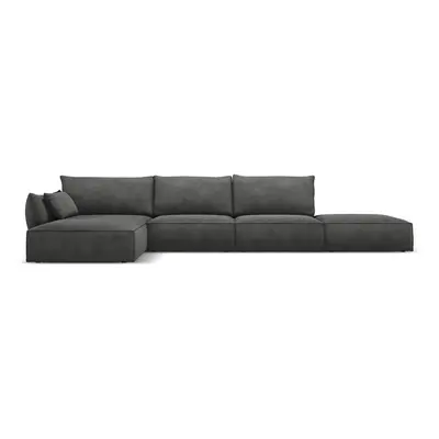 Šedá rohová pohovka (levý roh) Vanda – Mazzini Sofas