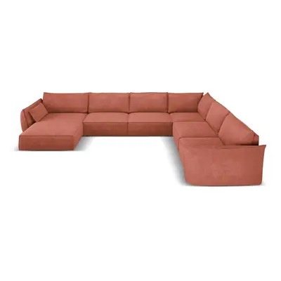 Červená rohová pohovka (pravý roh) Vanda – Mazzini Sofas