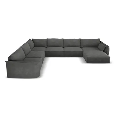 Šedá rohová pohovka (levý roh) Vanda – Mazzini Sofas