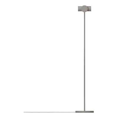 Šedá LED stmívatelná stojací lampa (výška 130 cm) Stage – Blomus