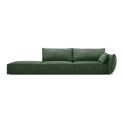 Tmavě zelená lenoška (pravý roh) Vanda – Mazzini Sofas