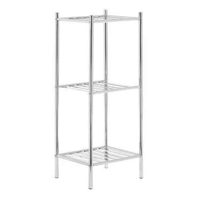 Koupelnový regál ve stříbrné barvě 33x78 cm – Premier Housewares