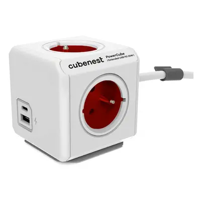 Rozbočovací zásuvka PowerCube Extended USB – Cubenest