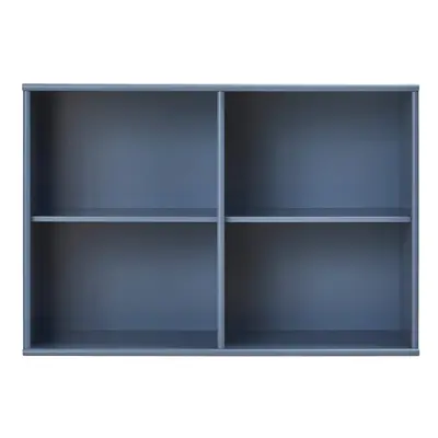 Modrá závěsná knihovna 89x61 cm Mistral – Hammel Furniture