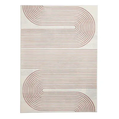 Růžovo-světle šedý koberec 200x290 cm Apollo – Think Rugs