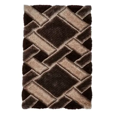 Tmavě hnědý ručně tkaný koberec 120x170 cm Noble House – Think Rugs