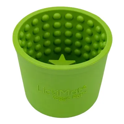 Lízací miska Yoggie Pot Green – LickiMat