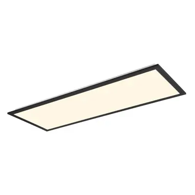 Černé LED stropní svítidlo 29.5x80 cm Beta – Trio