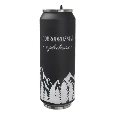 Černá termoska 700 ml – Orion