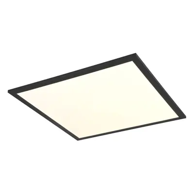 Černé LED stropní svítidlo 44.5x44.5 cm Beta – Trio