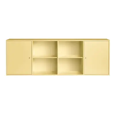 Světle žlutá nízká závěsná komoda 176x61 cm Mistral – Hammel Furniture