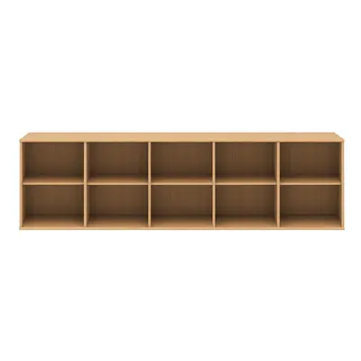 Závěsná knihovna v dekoru dubu v přírodní barvě 220x61 cm Mistral – Hammel Furniture