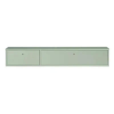 Světle zelený TV stolek 136x22 cm Mistral – Hammel Furniture