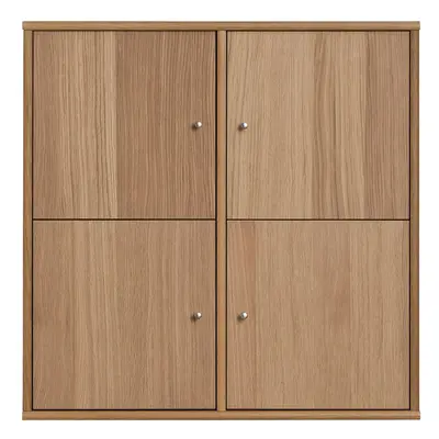 Závěsná knihovna v dekoru dubu v přírodní barvě 70x70 cm Mistral – Hammel Furniture