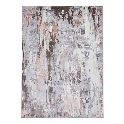 Růžovo-světle šedý koberec 80x150 cm Apollo – Think Rugs