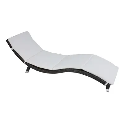 Bílý zahradní podsedák 58x195 cm Ferrara – Garden Pleasure