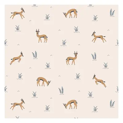 Dětská tapeta 10 m x 50 cm Gazelles' Play – Lilipinso