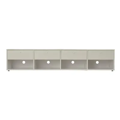 Béžový TV stolek 214x45 cm Mistral – Hammel Furniture