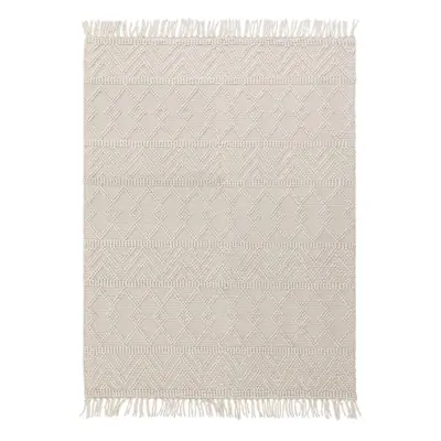 Krémový vlněný koberec 200x290 cm Asra – Asiatic Carpets