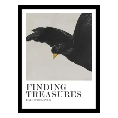 Obraz 32x42 cm Finding Treasures – Malerifabrikken