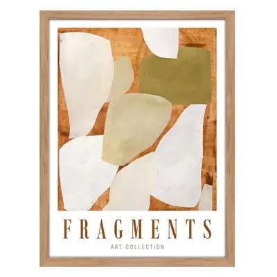 Obraz 32x42 cm Fragments – Malerifabrikken