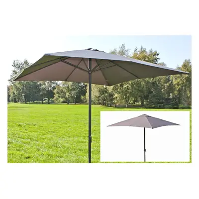 Šedý slunečník 240x251 cm – Garden Pleasure