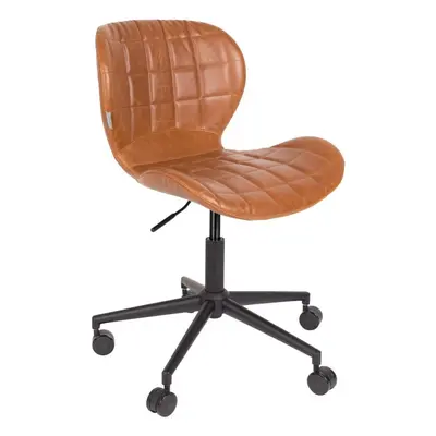 Hnědá kancelářská židle Zuiver Office Chair OMG