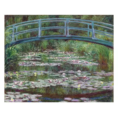 Reprodukce obrazu Claude Monet - The Japanese Footbridge, 50 x 40 cm