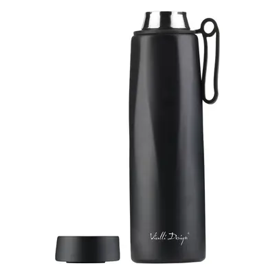 Černá termoska 500 ml Fuori – Vialli Design