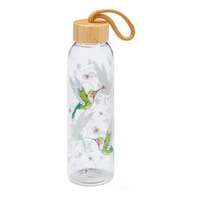 Zelená skleněná lahev 500 ml Hummingbirds – Cooksmart ®