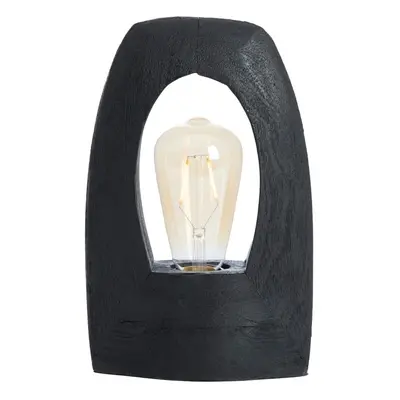 Matně černá stolní lampa (výška 25 cm) Carini – Light & Living