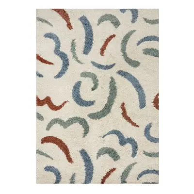 Krémový koberec 120x170 cm Squiggle – Flair Rugs