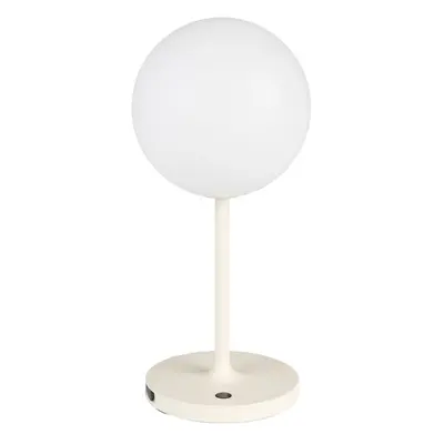 Krémová stmívatelná stolní lampa (výška 33 cm) Hub – White Label