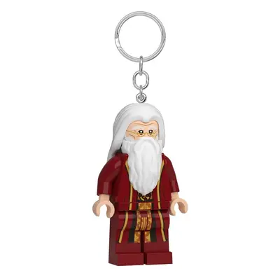 Červená klíčenka se svítilnou Harry Potter Professor Dumbledore – LEGO®