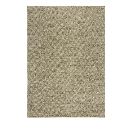 Khaki ručně tkaný koberec s příměsí vlny 160x230 cm Minerals – Flair Rugs