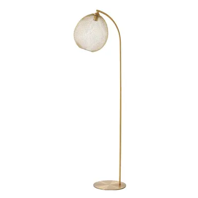 Stojací lampa ve zlaté barvě (výška 160 cm) Moroc – Light & Living