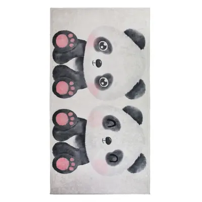 Černo-bílý dětský koberec 120x180 cm Panda Friends – Vitaus