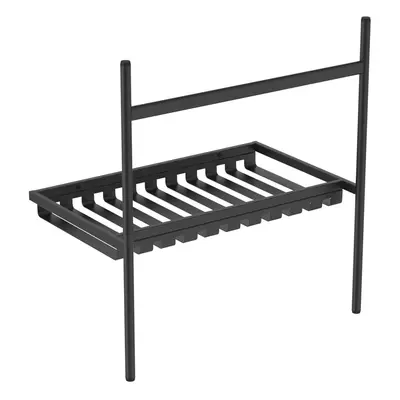 Černý kovový podstavec pod umyvadlo 56x82 cm Conca – Ideal Standard