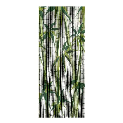 Zelený bambusový závěs do dveří 200x90 cm Bamboo - Maximex