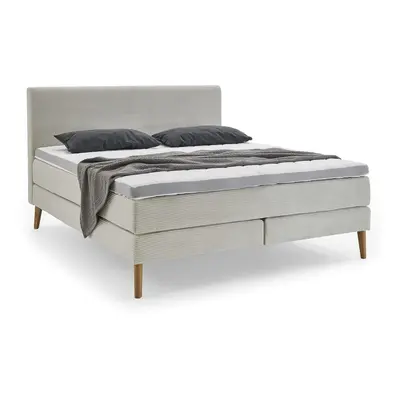 Béžová boxspring postel 180x200 cm Linea – Meise Möbel