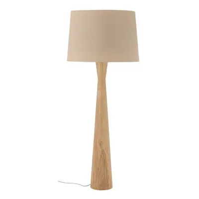 Béžová stojací lampa s textilním stínidlem (výška 130 cm) Leonor – Bloomingville