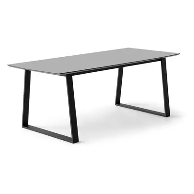 Antracitový rozkládací jídelní stůl 100x210 cm Meza – Hammel Furniture