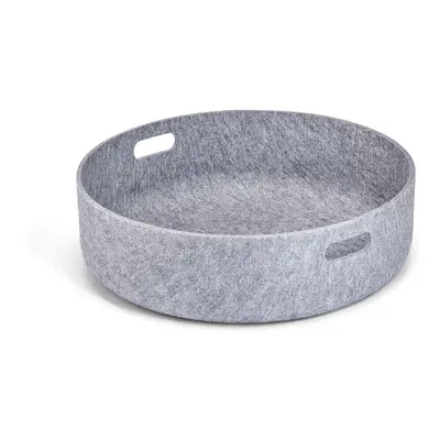 Úložný látkový košík ø 46x12 cm Cesto Concrete – MiaCara