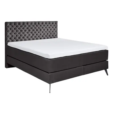 Antracitová boxspring postel 180x200 cm La Maison – Meise Möbel