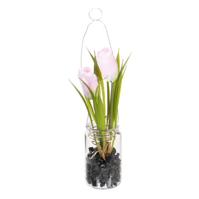 Umělá květina (výška 18 cm) Tulip – Ixia