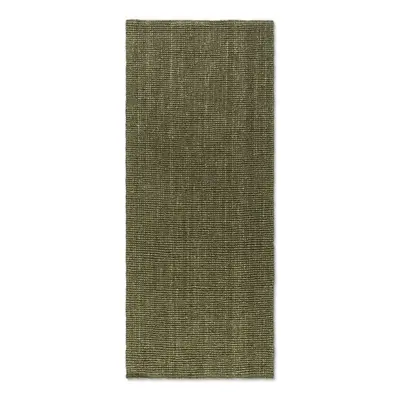 Khaki jutový běhoun 80x200 cm Bouclé – Hanse Home