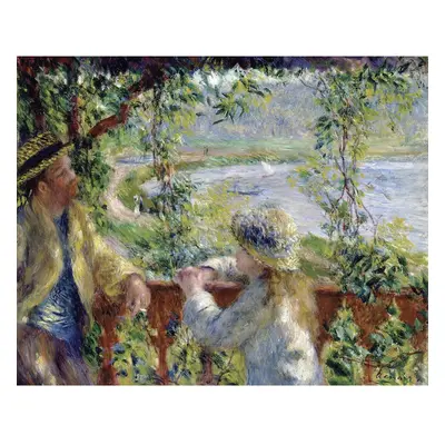 Reprodukce obrazu Auguste Renoir - By the Water, 50 x 45 cm