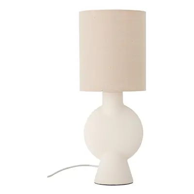 Béžová stolní lampa s textilním stínidlem (výška 54,5 cm) Sergio – Bloomingville