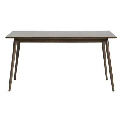 Hnědý rozkládací jídelní stůl s deskou v dubovém dekoru 150x90 cm Barrali – Unique Furniture