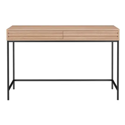 Pracovní stůl s deskou v dubovém dekoru 50x120 cm Celine – Støraa